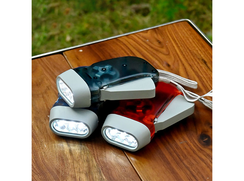 手壓式發電應急手電筒