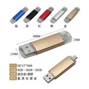 商務辦公三件禮盒組｜滑鼠＋隨身碟＋鋼筆客製化禮品