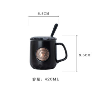 復古銅片馬克杯禮盒組