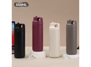 手提便攜吸管保溫杯